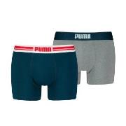 Puma 2P Everyday Placed Logo Boxer Mixed bomull X-Large Herre