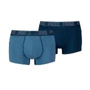 Puma 2P Men Everyday Trunks Blå bomull Medium Herre