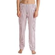 Calida Favourites Sleep Long Pants Rosa stripet bomull X-Large Dame