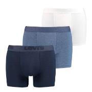 Levis 3P Premium Boxer Hvit/Marine bomull Large Herre