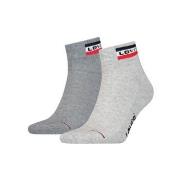 Levis Strømper 2P Sport Mid Cut Sock Grå Str 43/46