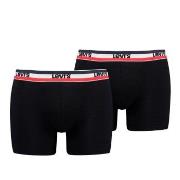 Levis 2P Sportswear Logo Base Boxer Svart bomull Small Herre