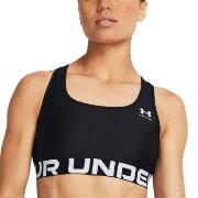 Under Armour BH Mid Branded Sport Bra Svart polyester X-Large Dame