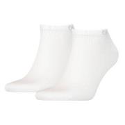 Calvin Klein Strømper 2P Men Sneaker Socks Hvit Str 39/42 Herre