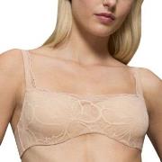 Triumph BH Body Make-Up Illusion Lace Balconette Beige B 90 Dame