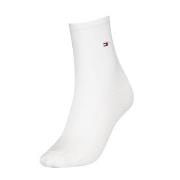 Tommy Hilfiger Strømper Women Premium Rib Short Socks Hvit Str 39/42 D...
