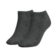 Tommy Hilfiger Strømper 2P Women Sneaker Sock Grå Str 35/38 Dame