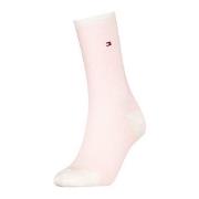 Tommy Hlfiger Women Premium Stripe Socks Strømper Hvit/Rosa Str 39/42 ...