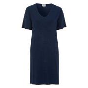 Damella Bamboo Short Sleeve Nightdress Marine Bambus Small Dame