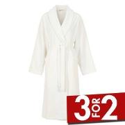 Damella Unisex Torekov Robe Hvit bomull Large Dame