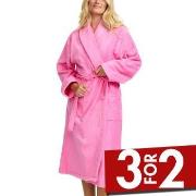 Damella Unisex Torekov Robe Rosa Mønster bomull Large Dame