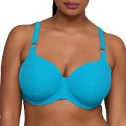 PrimaDonna Kochi Heart Shape Bikini Top Blå D 75 Dame