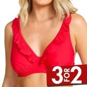 Damella Jamie Underwire Bikini Bra Rød F/G 44 Dame