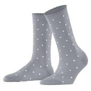 Falke Strømper Women Spike Dot Socks Grå bomull Str 35/38 Dame