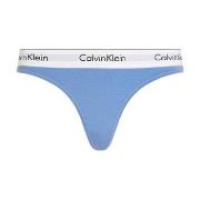Calvin Klein Truser Modern Cotton Field Olive Thong Hvit/Blå X-Large D...