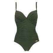 Damella Miranda Swimsuit Mørkgrørnn  D/E 40 Dame