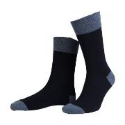 Amanda Christensen Strømper True Contrast Ankle Sock Marine Str 43/46