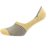 Amanda Christensen Strømper 3P True Stripe Invisible Sock Gul Str 43/4...