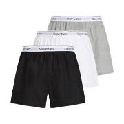 Calvin Klein 3P Slim Boxers Mixed bomull 4XL Herre