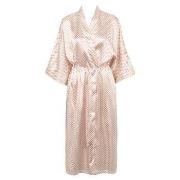 Missya Carla Kimono Lysrosa polyester Small Dame