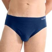 Sloggi 2P Men GO Smooth Classic Briefs Mørkblå Medium Herre