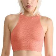 Sloggi BH ZERO Feel Bliss Crop Top Aprikos X-Large Dame