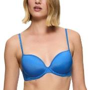 Triumph Midnight Swim Push-Up Bikini Top Blå D 36 Dame