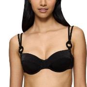 Triumph Midnight Swim Wired Bikini Top Svart C 44 Dame