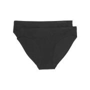 Marc O Polo Elastic Briefs Truser 2P Svart Medium Dame