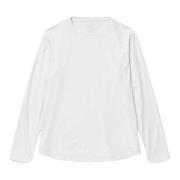 Panos Emporio Bamboo Crew Longsleve Tee Hvit Small Herre