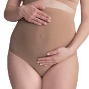 Anita Seamless Maternity Briefs Lysbrun  polyamid Medium Dame