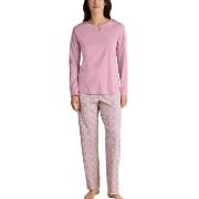 Calida Sweet Dreams Pyjamas Rosa Mønster bomull Small Dame