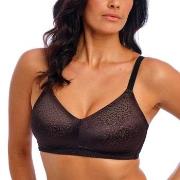 Wacoal BH Back Appeal Wire Free Bra Svart polyamid B 85 Dame