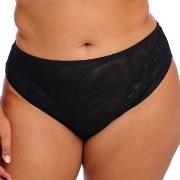 Elomi Truser Nerina High Leg Brief Svart polyamid Large Dame