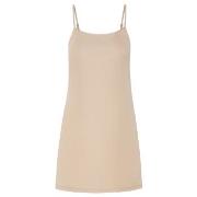 Naturana Slip Plain Beige polyester 40 Dame