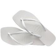 Havaianas Slim Square Hvit Str 39/40 Dame