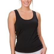 Trofe Basic Top 2P Svart bomull Large Dame