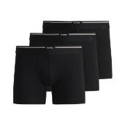 BOSS 3P Bamboo Boxer Brief Svart viskose Medium Herre