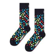 Happy socks Strømper Stars Sock Svart bomull Str 41/46