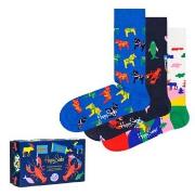 Happy socks Strømper 3P Swedish Edition Gift Box Mixed bomull Str 36/4...