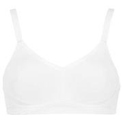 Damella BH Carla Soft Bra Hvit polyester B 75 Dame