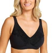 Damella BH Felice Soft Bra Svart bomull B 95 Dame