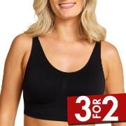 Damella BH Zoe Soft Bra Svart polyamid XS/S Dame