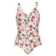 Damella Fiona Swimsuit Pattern Blomstret 38 Dame