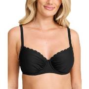Damella Grace Wavy Bikini Bra Svart F/G 46 Dame
