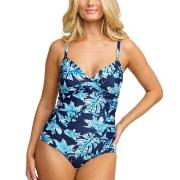 Damella Tara Swimsuit Pattern Blå Mønster 40 Dame