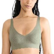 Sloggi BH ZERO Feel Bliss Soft Bra Grønn/Khaki XL+ Dame