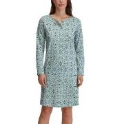 Calida Ornament Nights Long Sleeve Nightdress Blå Mønster bomull Large...