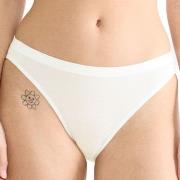 Sloggi Truser 2P GO Sense High Leg Briefs Elfenben modal Large Dame