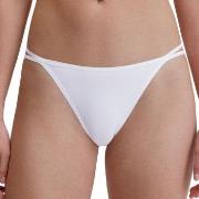 Calida Truser Sleek Skin Low Cut Tanga Brief Hvit Large Dame